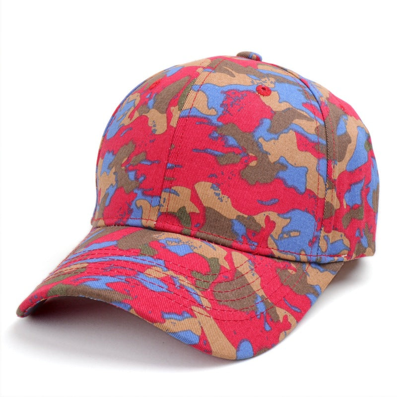 Wholesale Camouflage Baseball Cap  Casual Fashion Velcro Cap Sunscreen Sunshade Hat
