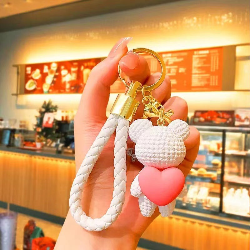 Wholesale cartoon cute bear keychain