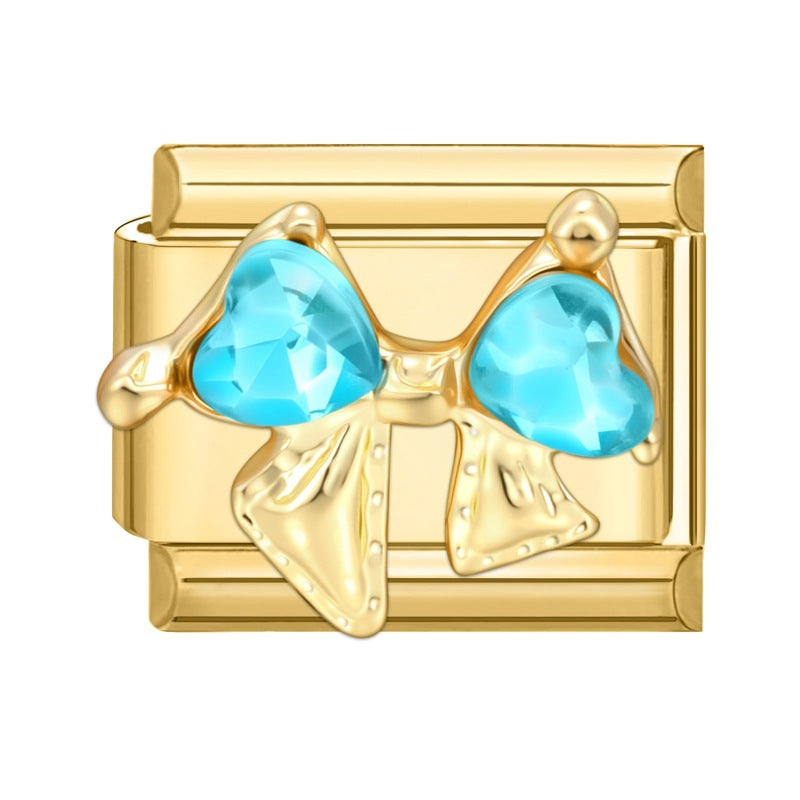 Wholesale Italian Charm Bracelet 9mm DIY Splicing Cute Creative Stainless Steel Composable Bracelet