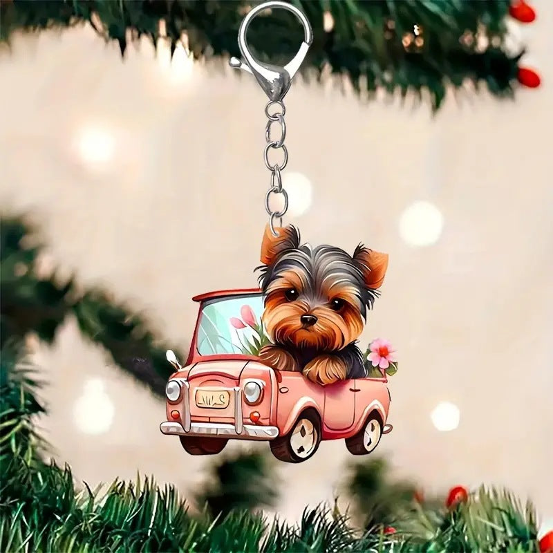 Wholesale Christmas Decoration Keychains ACC-KC-WenTuo001