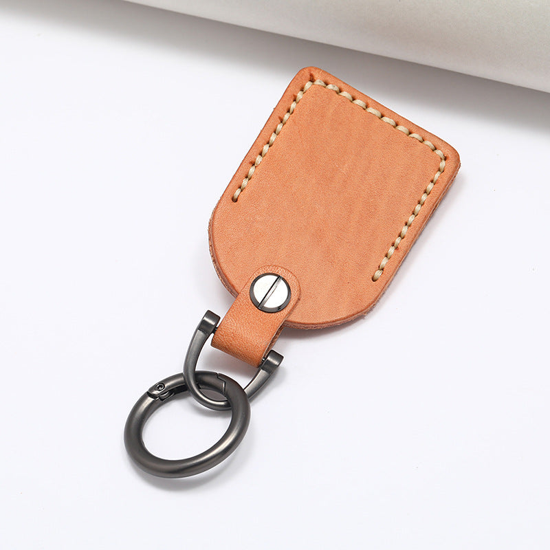 Wholesale Leather retro punk keychain