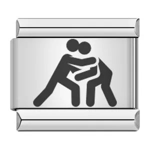 Wholesale Italian Charm Bracelet 9mm DIY Splicing Removable Sports Stainless Steel Composable Bracelet