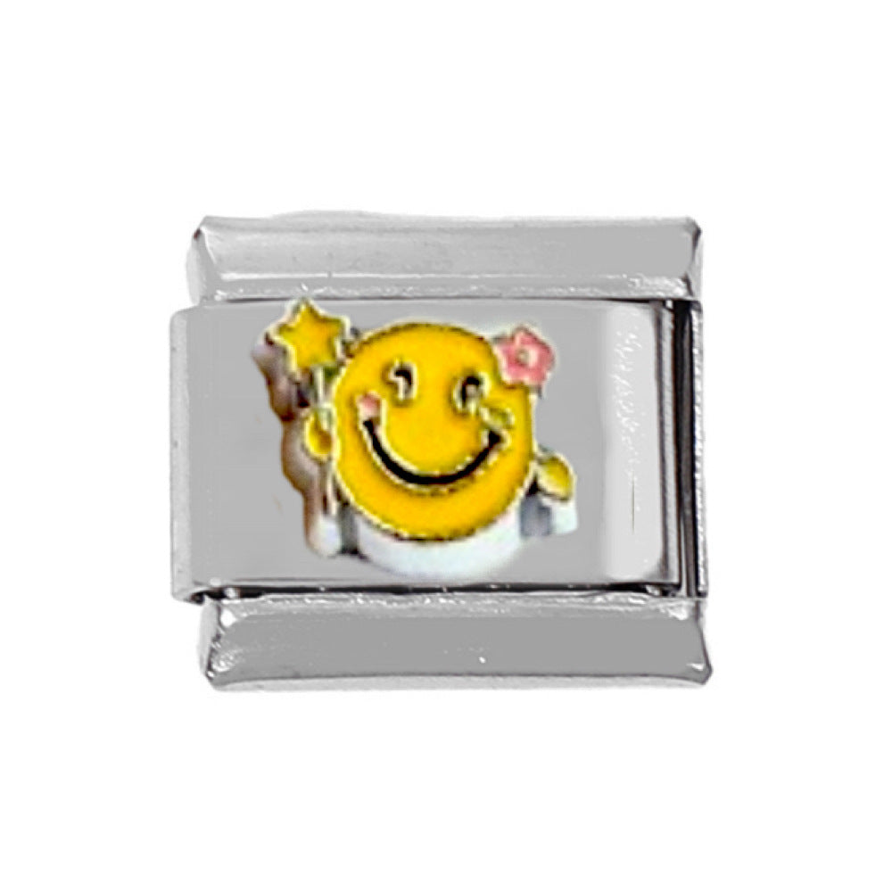 Wholesale 5pcs Italian Charm Bracelet Charm Module Stainless Steel Love Bracelet 9mm DIY Pattern Free Stitching Detachable Composable Bracelet ACC-BT-DaLiang019