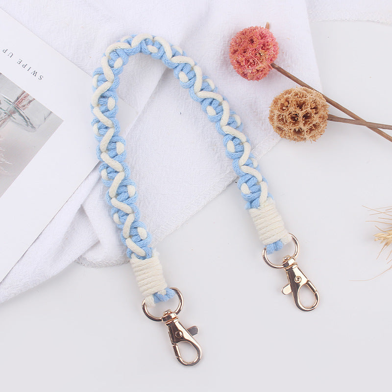 Wholesale  creative handmade woven pattern cup set cup rope cup belt cup accessories