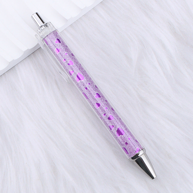 Wholesale Pink Bow Heart Roll Paper Ballpoint Pen
