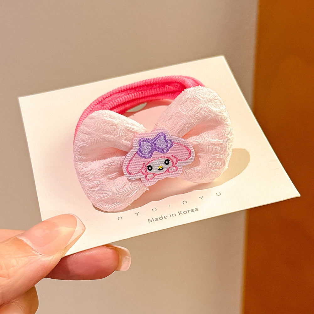 Wholesale Cute Cartoon Children's Hair Band Bow Hair Scrunchies ACCVIP-HS-Yint005