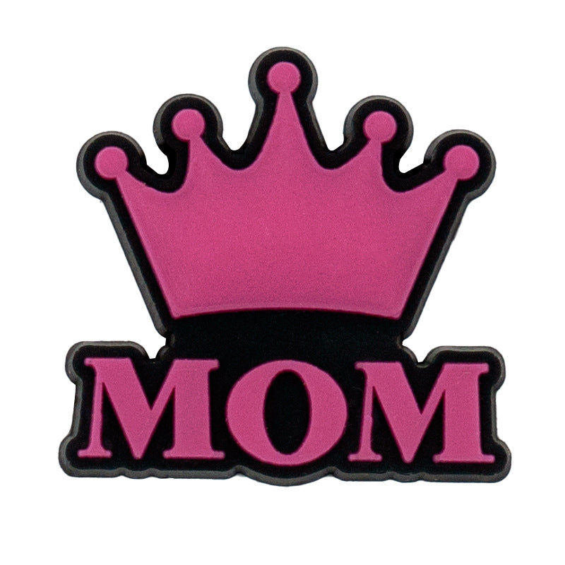 Wholesale 100pcs Random Father's Day Mother's Day Shoes Accessories Shoes Charms