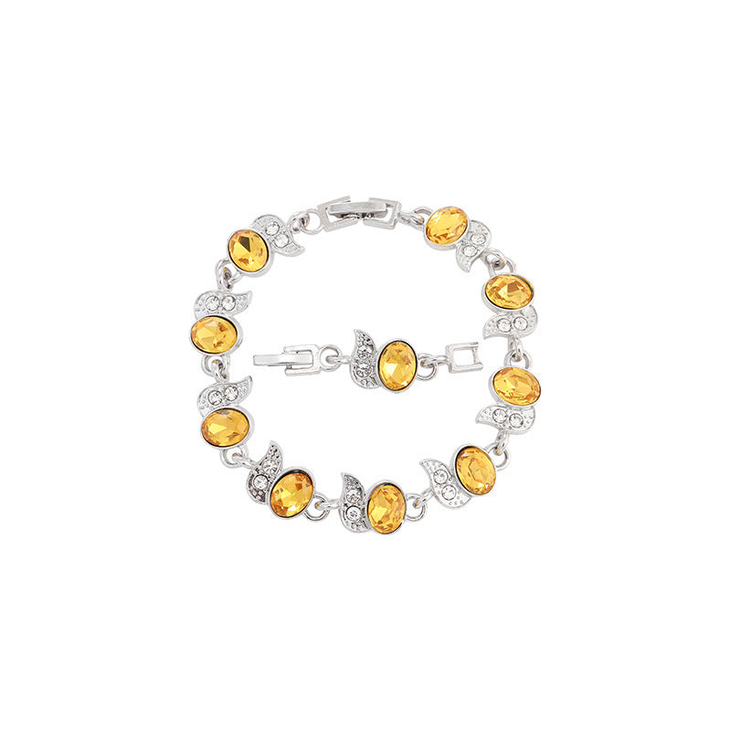 Wholesale  zircon seven-color bracelet