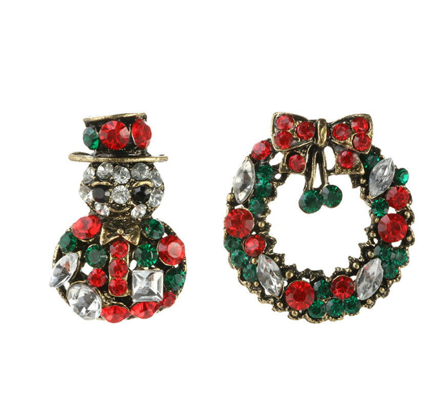 Wholesale Christmas Angel Corsage Creative Cute Socks Elk Brooch ACC-BCH-YongGe001