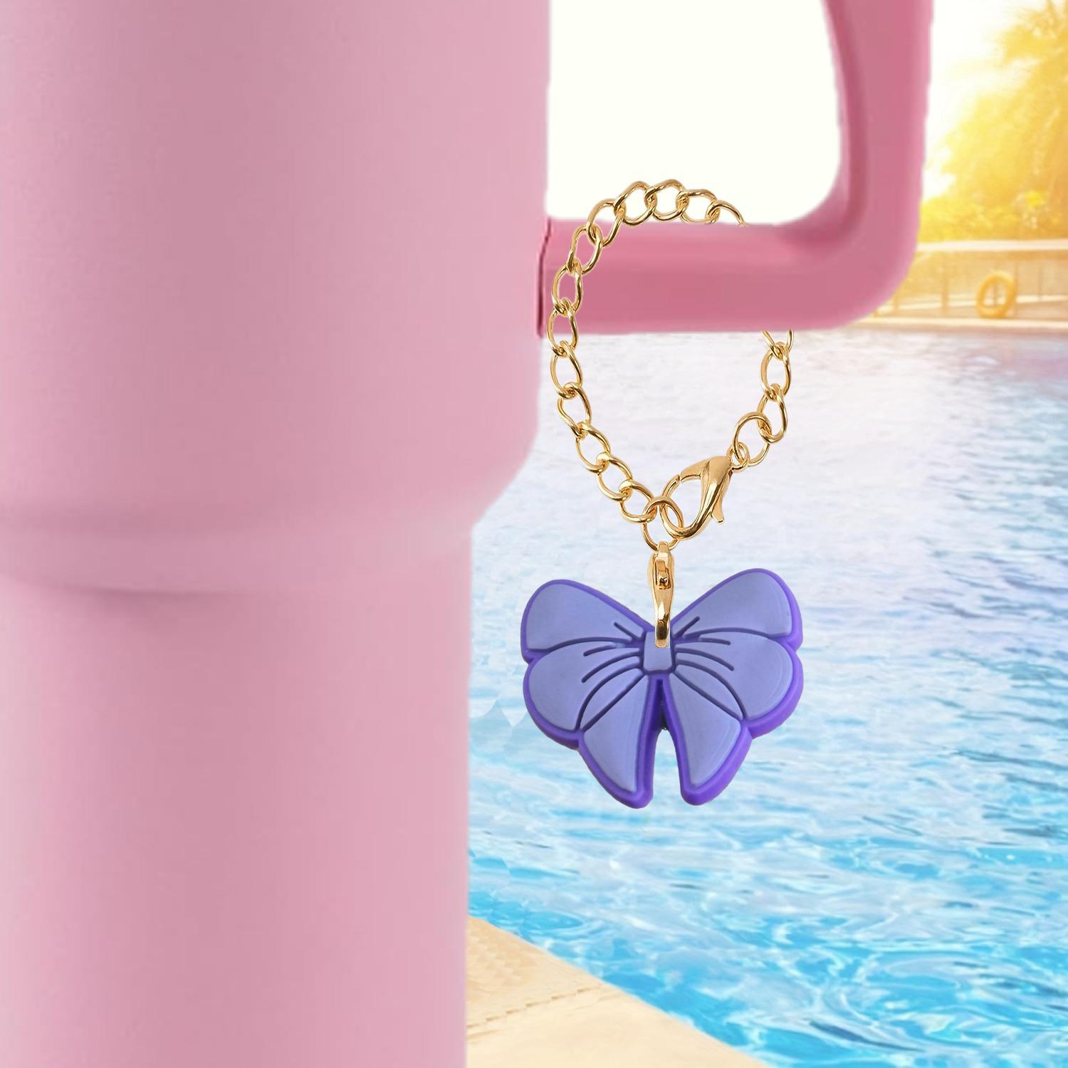 Wholesale Bow Crown Soft Rubber Hanging Chain Cup Accessories Chain ACC-CA-XieJi001