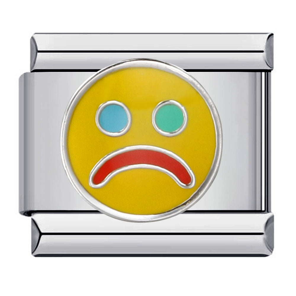 Wholesale Italian Charm Bracelet DIY Welding Oil Dropping Stainless Steel Composable Bracelet