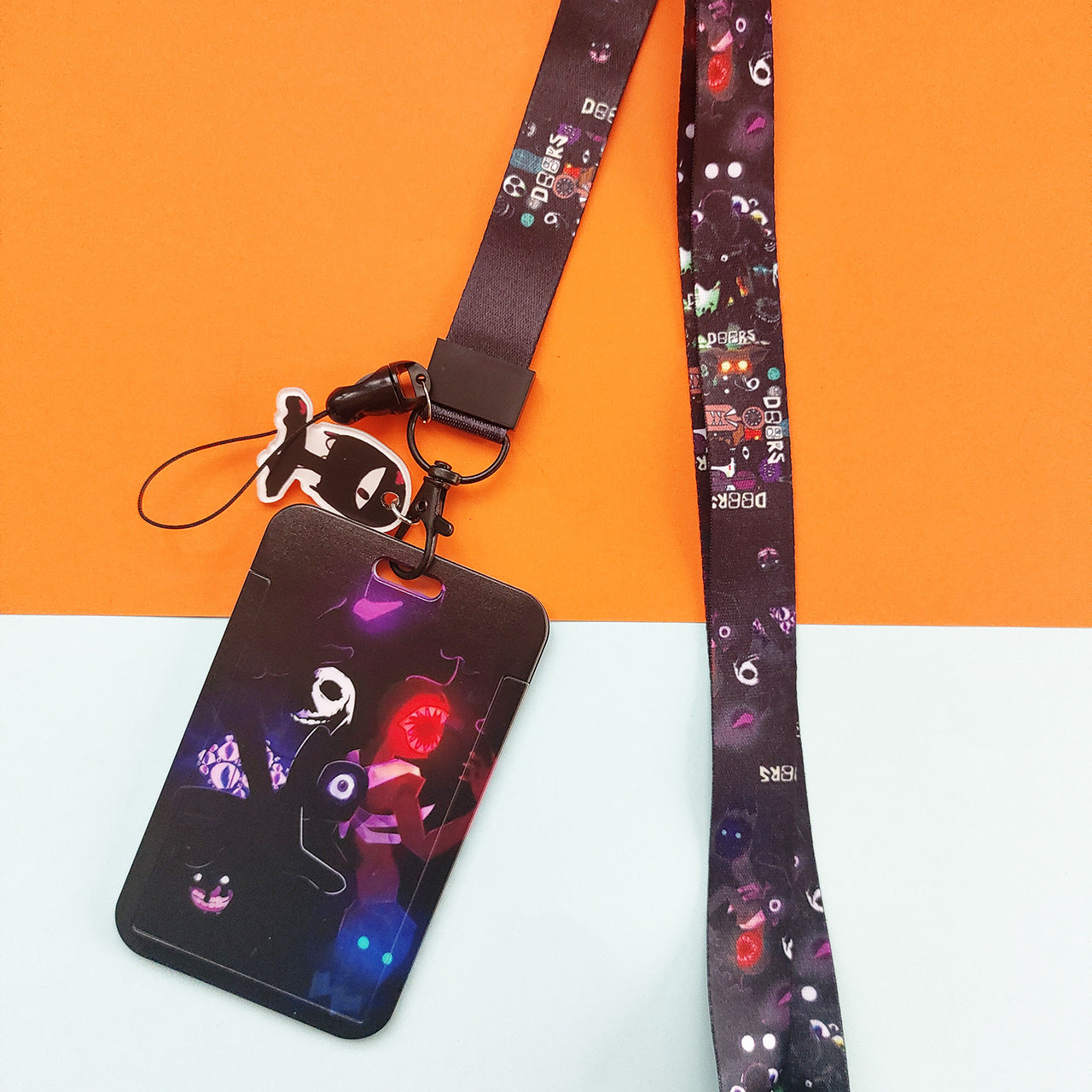 Wholesale 2pcs Cartoon Letter Lanyard Keychain ACC-KC-AShi001