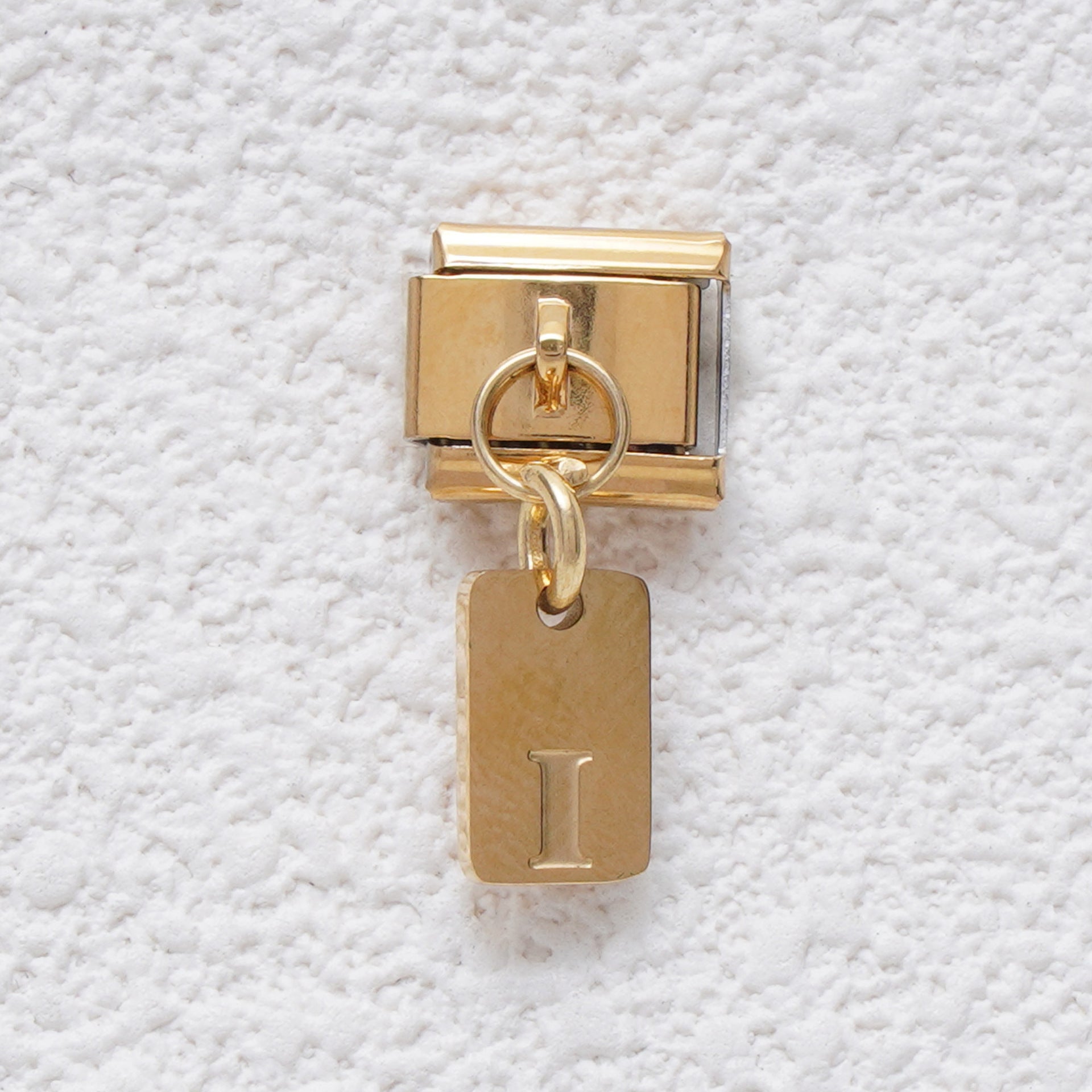 Wholesale 5pcs Italian Charm Bracelet 9mm DIY Splicing Letter Series Stainless Steel Composable Bracelet