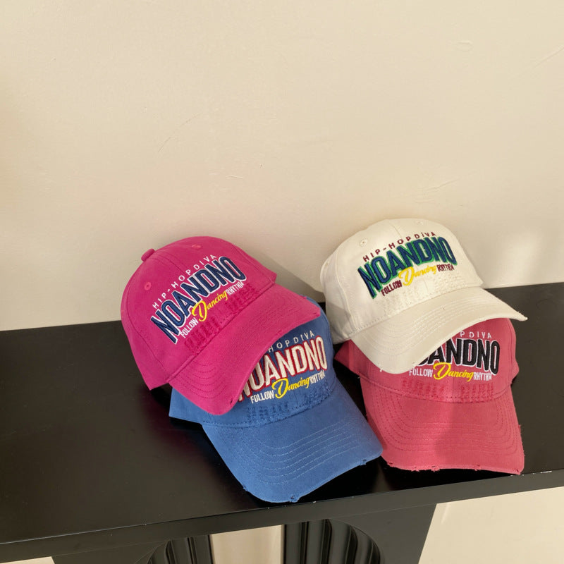 Wholesale Children's alphabet embroidered baseball cap