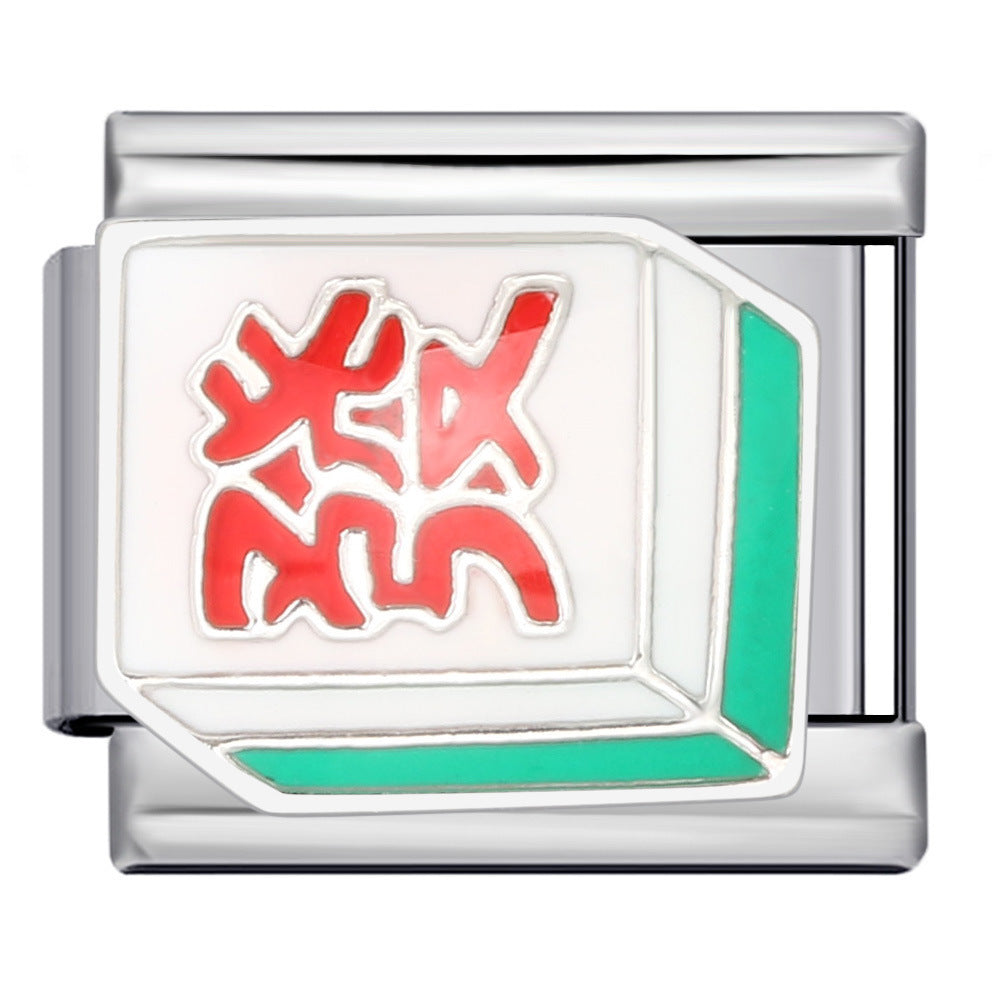 Wholesale  Italian module   stainless steel bracelet