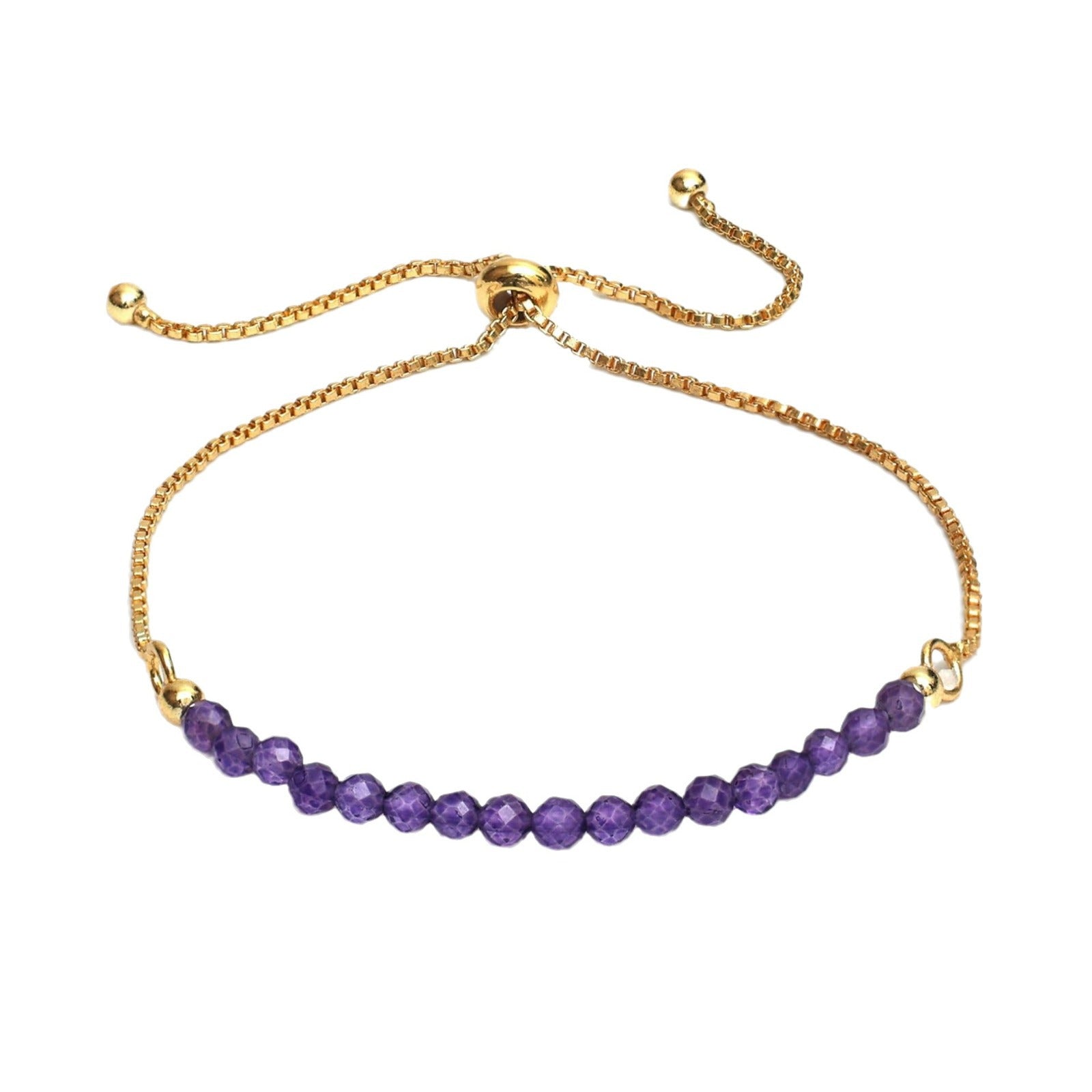 Wholesale Adjustable Gold Plated Chain Bracelet