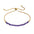 Wholesale Adjustable Gold Plated Chain Bracelet