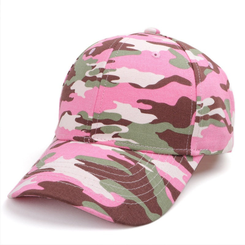 Wholesale Camouflage Baseball Cap  Casual Fashion Velcro Cap Sunscreen Sunshade Hat