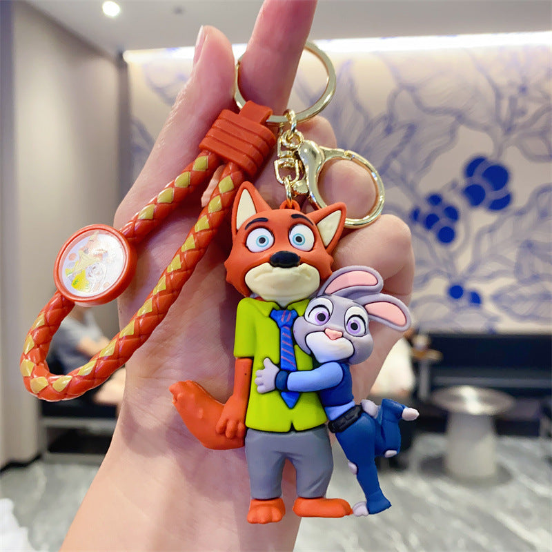 Wholesale Cartoon Cute Anime Silicone Keychains ACC-KC-Kelan013