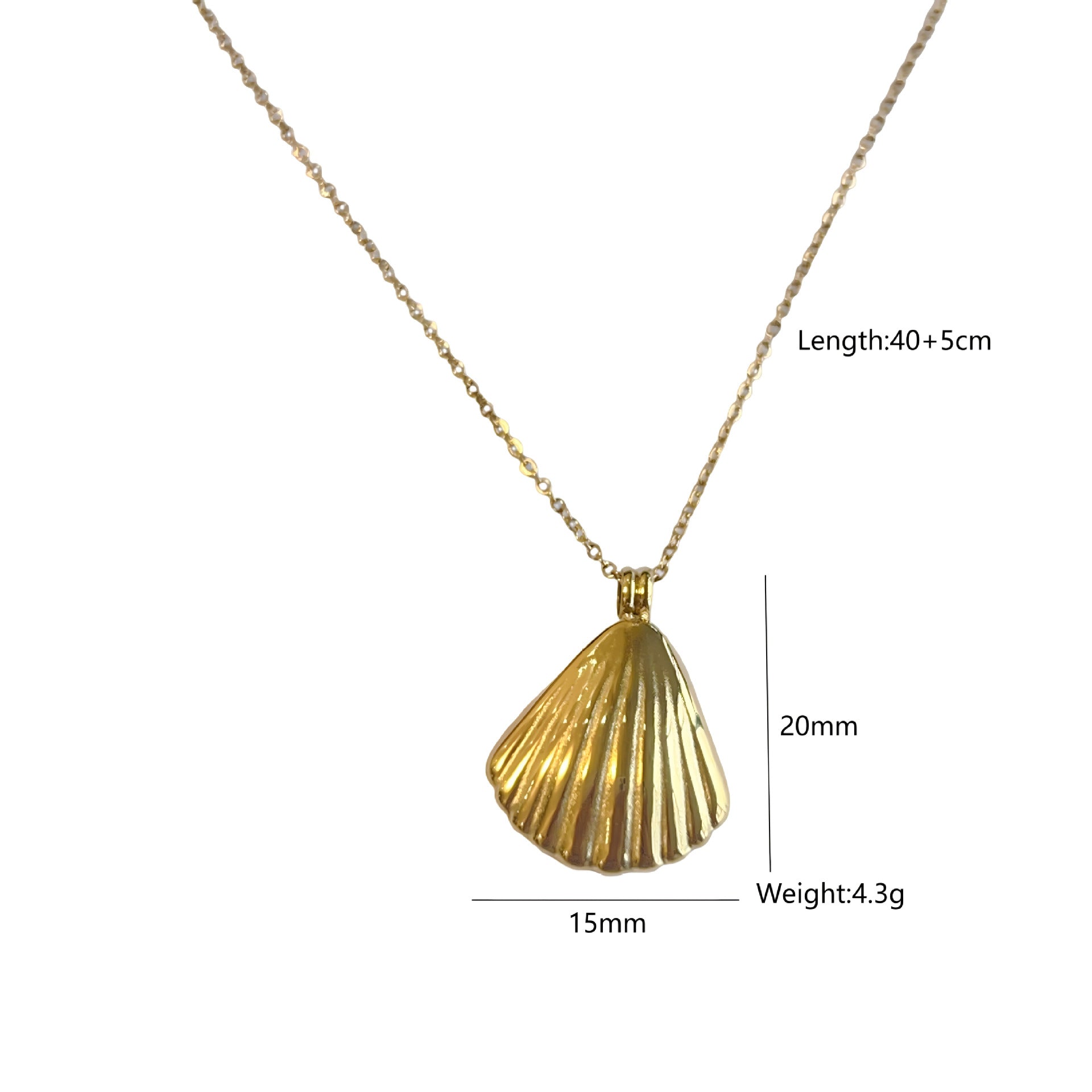 Wholesale marine elements series accessories  light luxury cold wind stainless steel necklace accessories