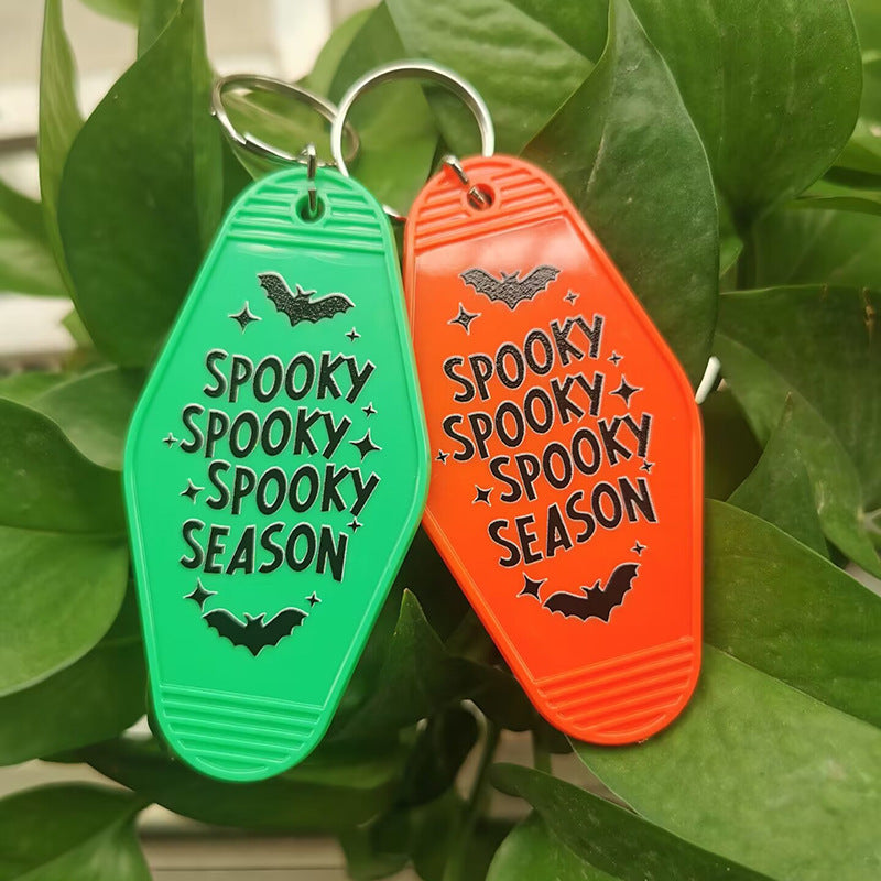 Wholesale Halloween Hotel Plastic Keychains ACC-KC-MeiXin004
