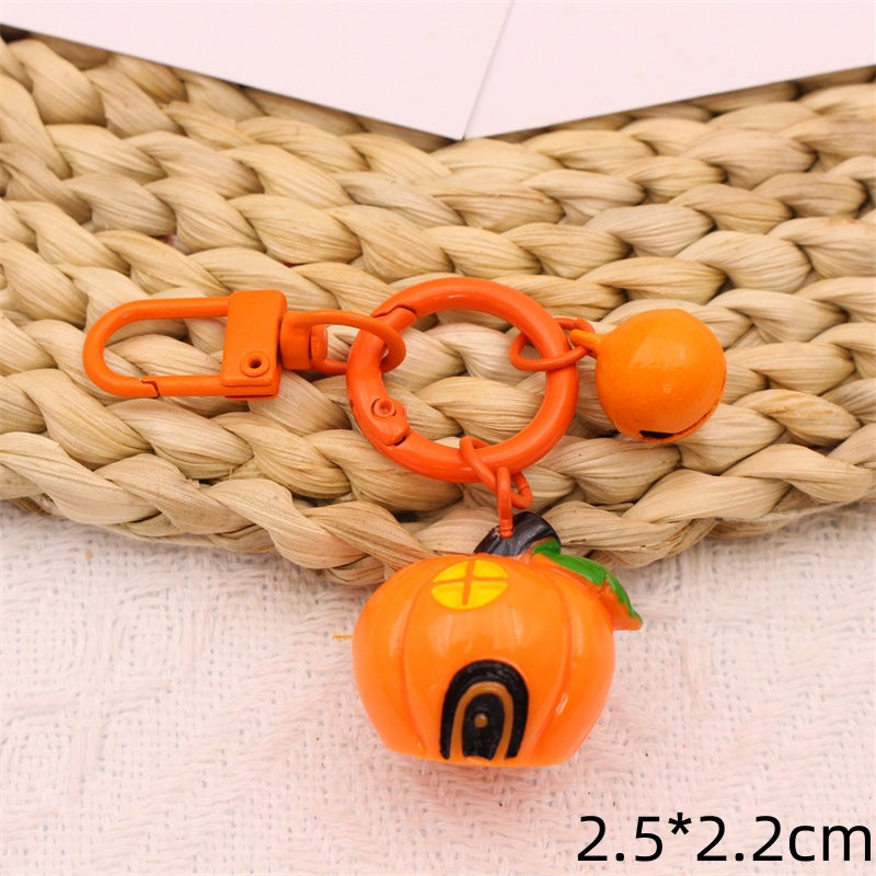 Wholesale Halloween Pumpkin Ghost Keychains ACC-KC-YiNian003