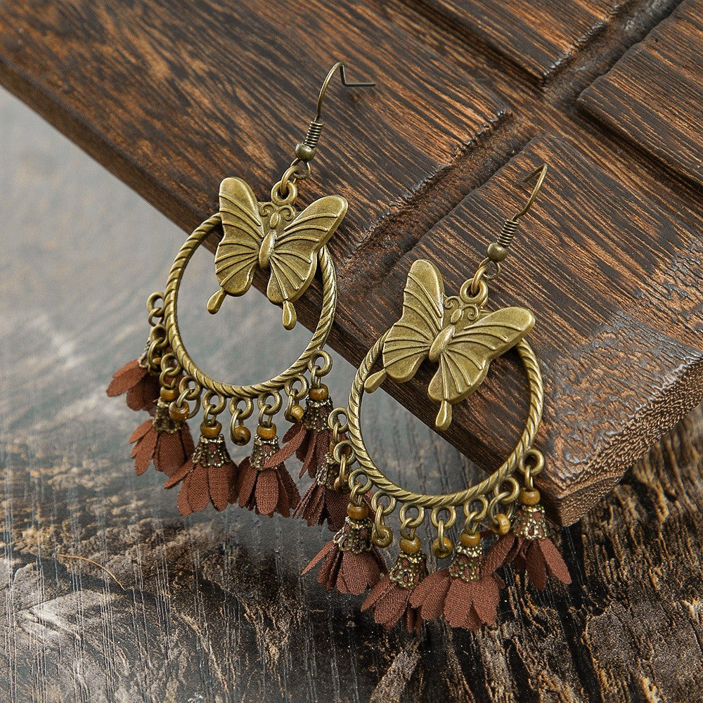 Wholesale Retro Bohemian Earrings - Chic Party Wear Jewelry Accessory