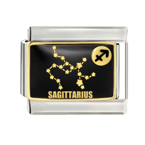 Wholesale 9mm Italian Charm Starter Bracelets DIY square Single Section Creative Stainless Steel Composable Bracelet