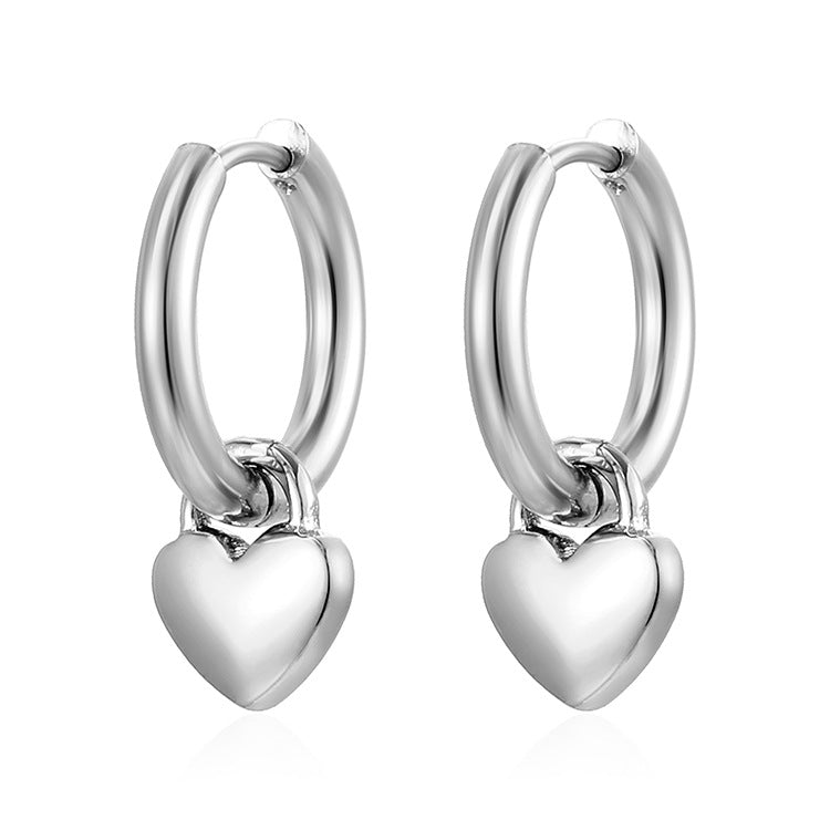 Wholesale Stainless Steel Pendant  Love Pendant Earrings