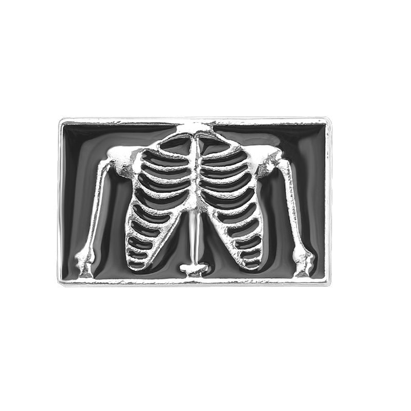Wholesale Alloy Human organ brooch