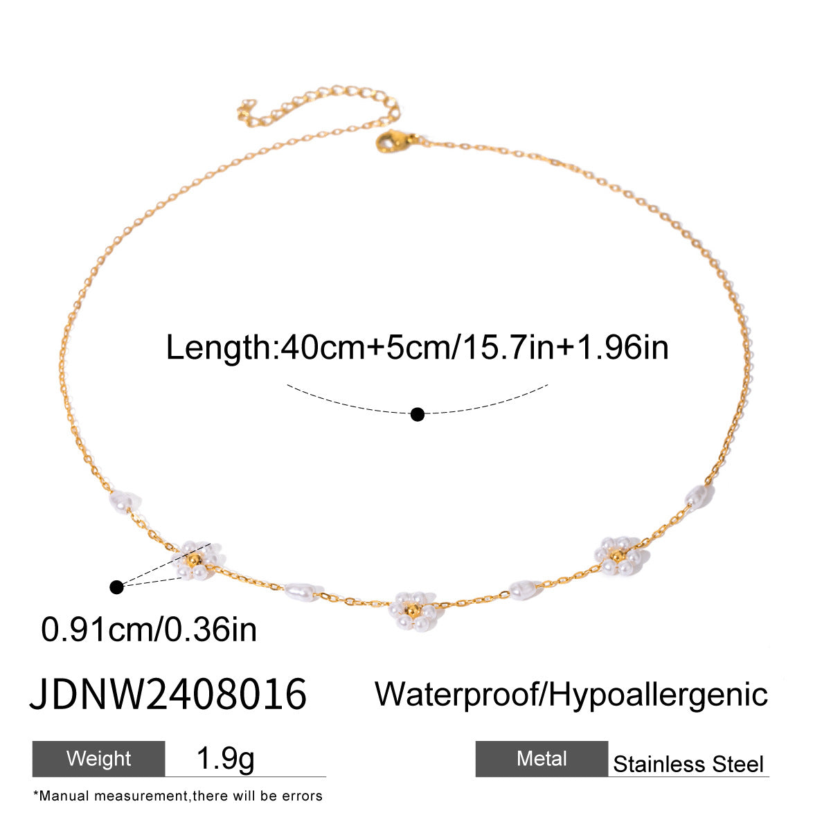 Wholesale Stainless Steel Necklace Bohemian Clavicle Chain