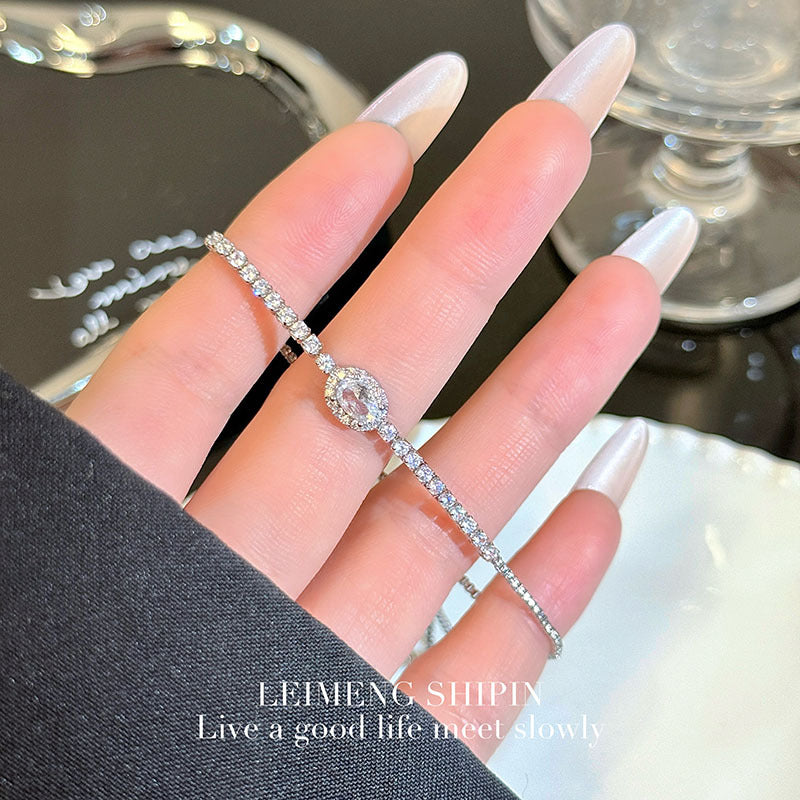 Wholesale Butterfly Geometric Zircon Adjustable Bracelet