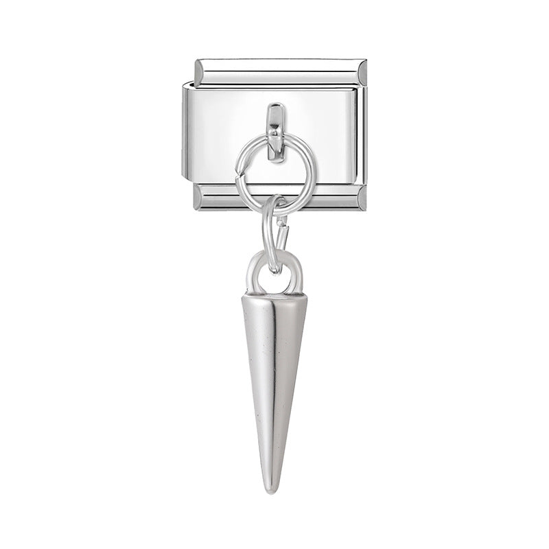 Wholesale 9mm Italian Charm Starter Bracelets DIY Pendant Style Stainless Steel Composable Bracelet