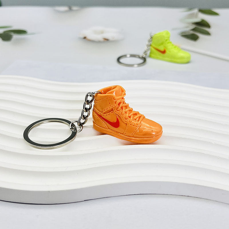 Wholesale three-dimensional  sneaker bag keychains