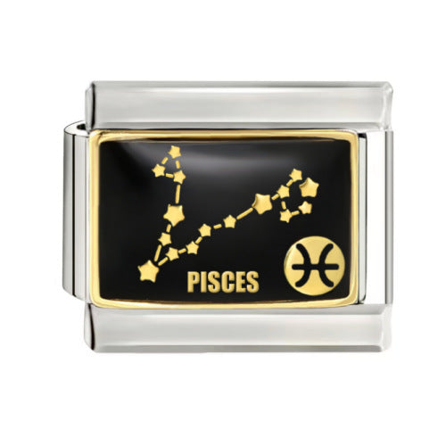 Wholesale 9mm Italian Charm Starter Bracelets DIY square Single Section Creative Stainless Steel Composable Bracelet