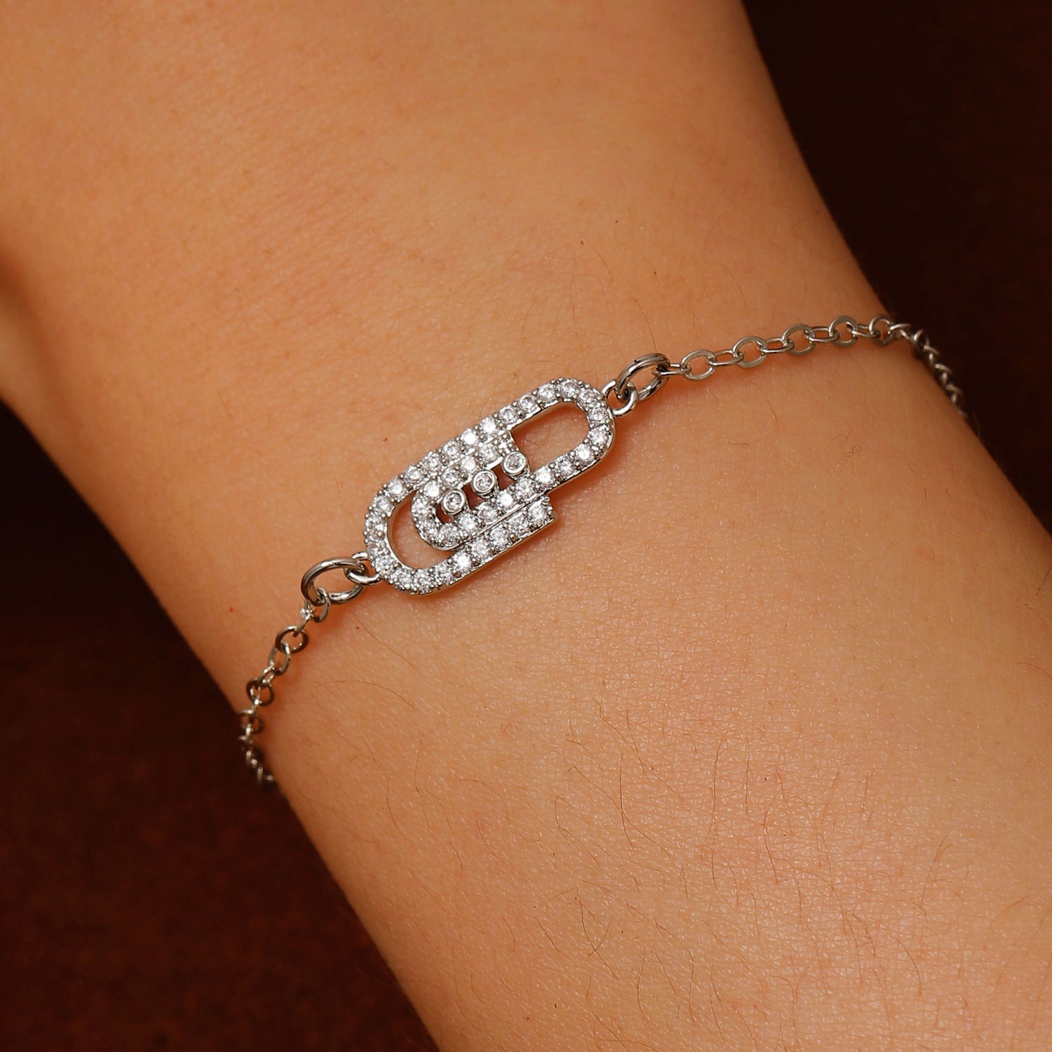 Wholesale Creative Pin Necklace  Clavicle Chain