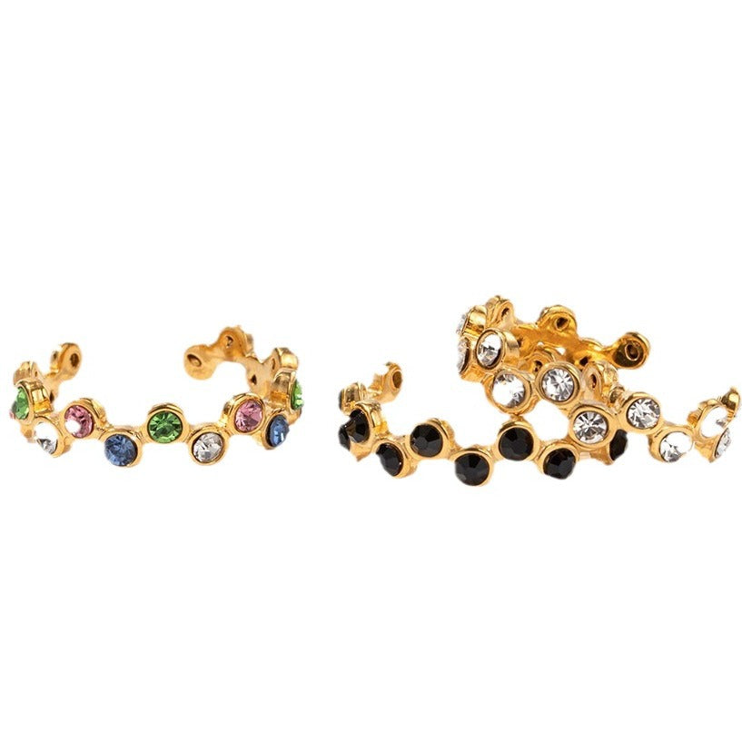 Wholesale Snake Shape Light Luxury Stainless Steel Rings ACC-RS-WanXing005