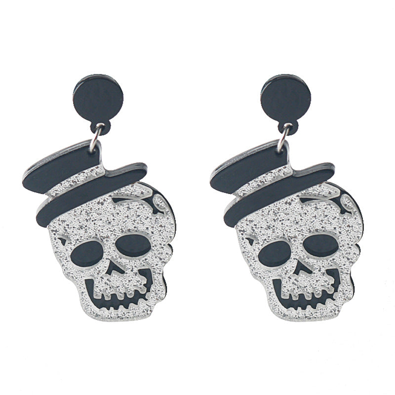 Wholesale Halloween Witch Claw Poison Bottle Earrings ACCVIP-ES-HX001