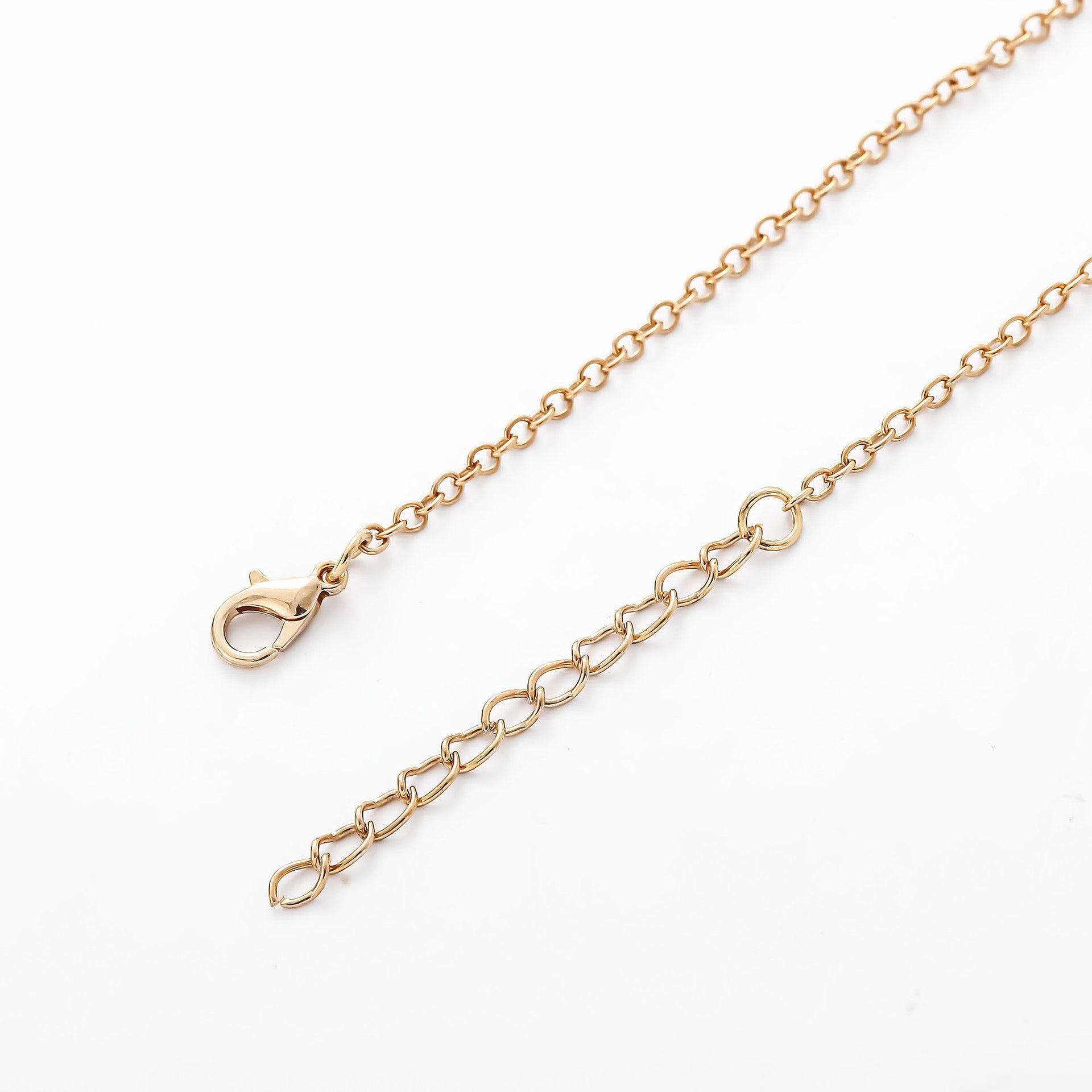 Wholesale mother's day jewelry fashion personality golden cross tulip pendant necklace