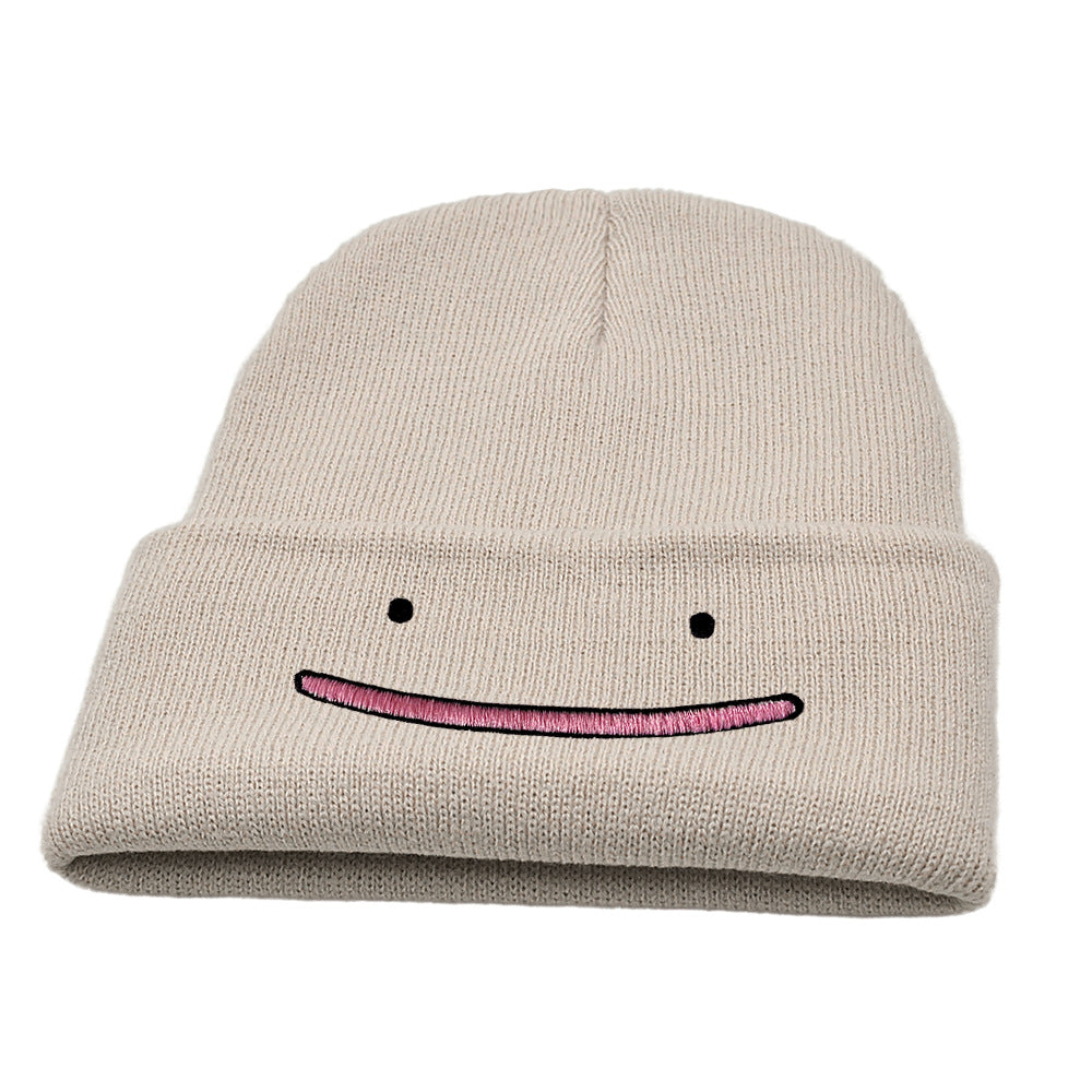 Wholesale cartoon cute embroidered beanie hat