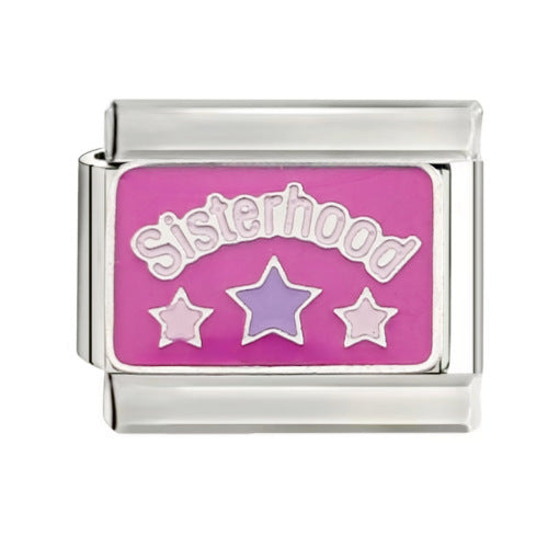 Wholesale talian Charm Starter Bracelets DIY square Single Section Creative Stainless Steel Composable Bracelet