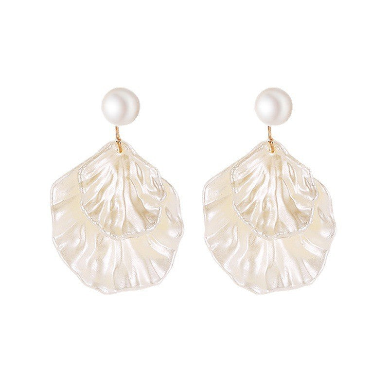 Wholesale Pearl Shell Ladies Earrings Pearl Earrings ACC-ES-MY016