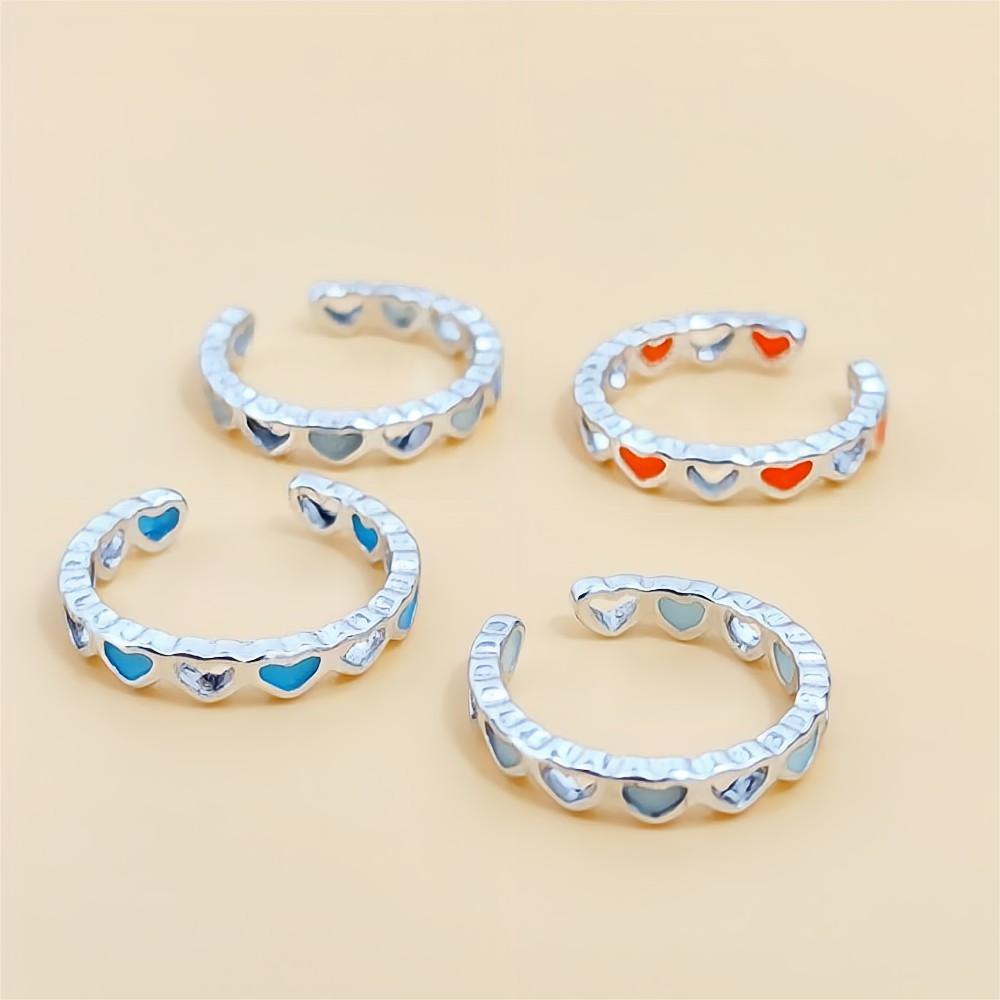 Wholesale  luminous love adjustable jewelry ring