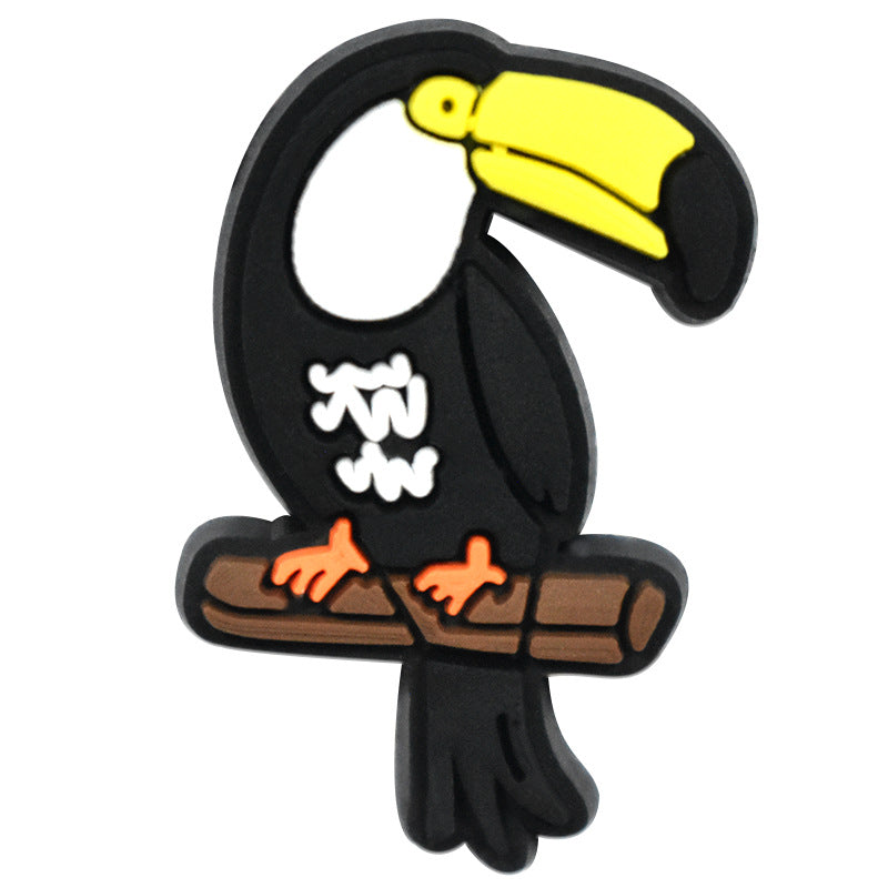 Wholesale Random 100pcs Summer Series Shoe Buckle Decoration Shoes Charms ACC-SC-RYY029