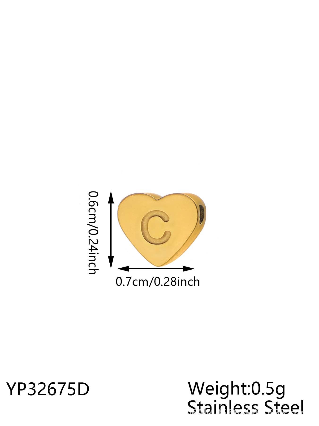 Wholesale  love English letter stainless steel pendant