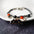 Wholesale  pumpkin bracelet  ghost festival orange ceramic bracelet