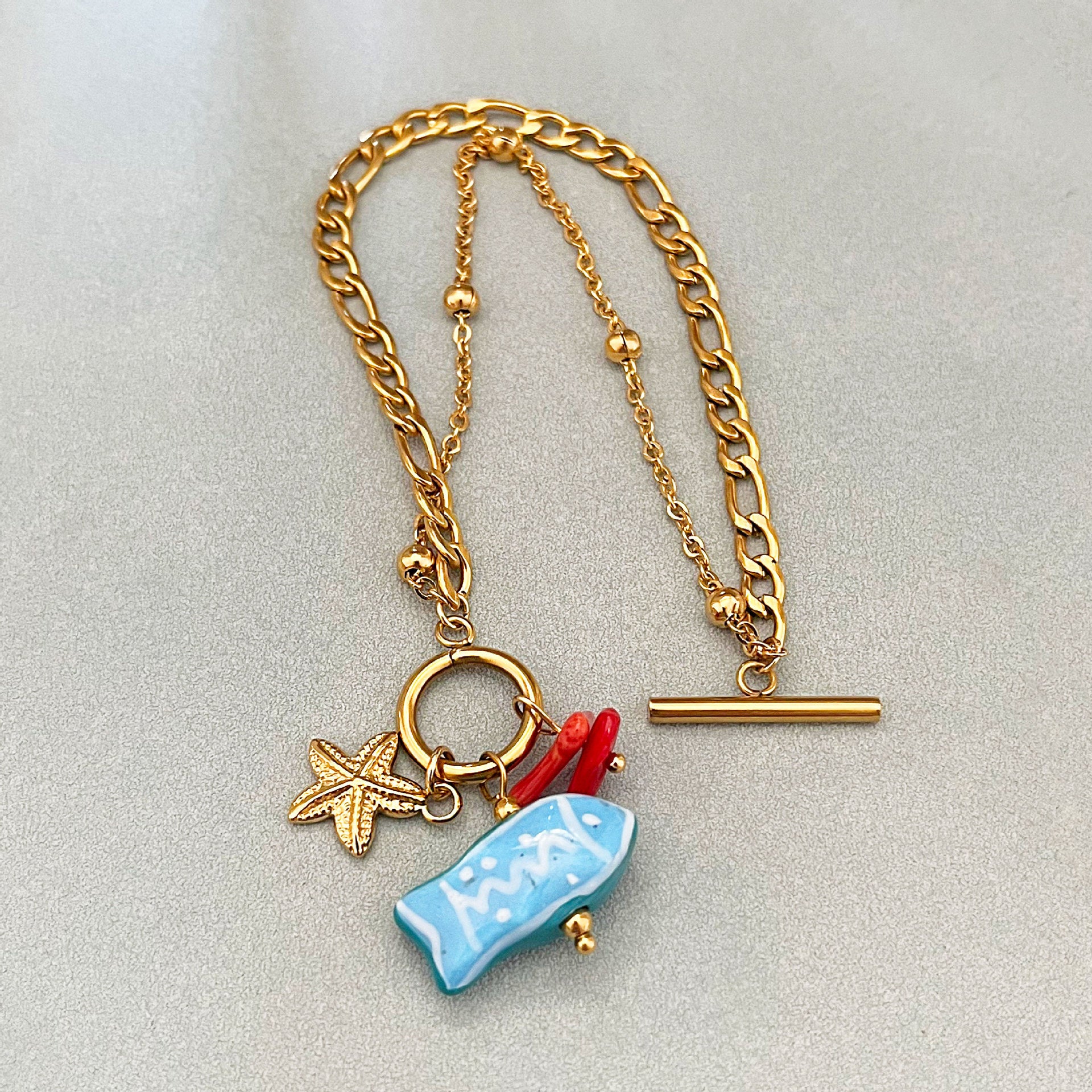 Wholesale Original  Resort Style Starfish Fish  Bracelet