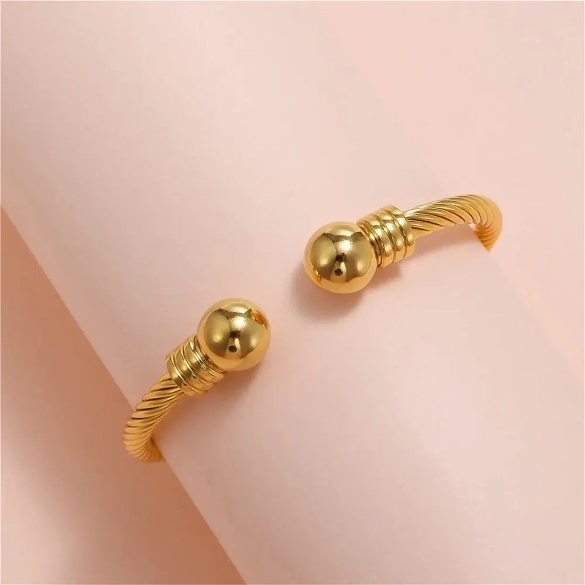 Wholesale  Stainless Steel Wire Rope Bracelet