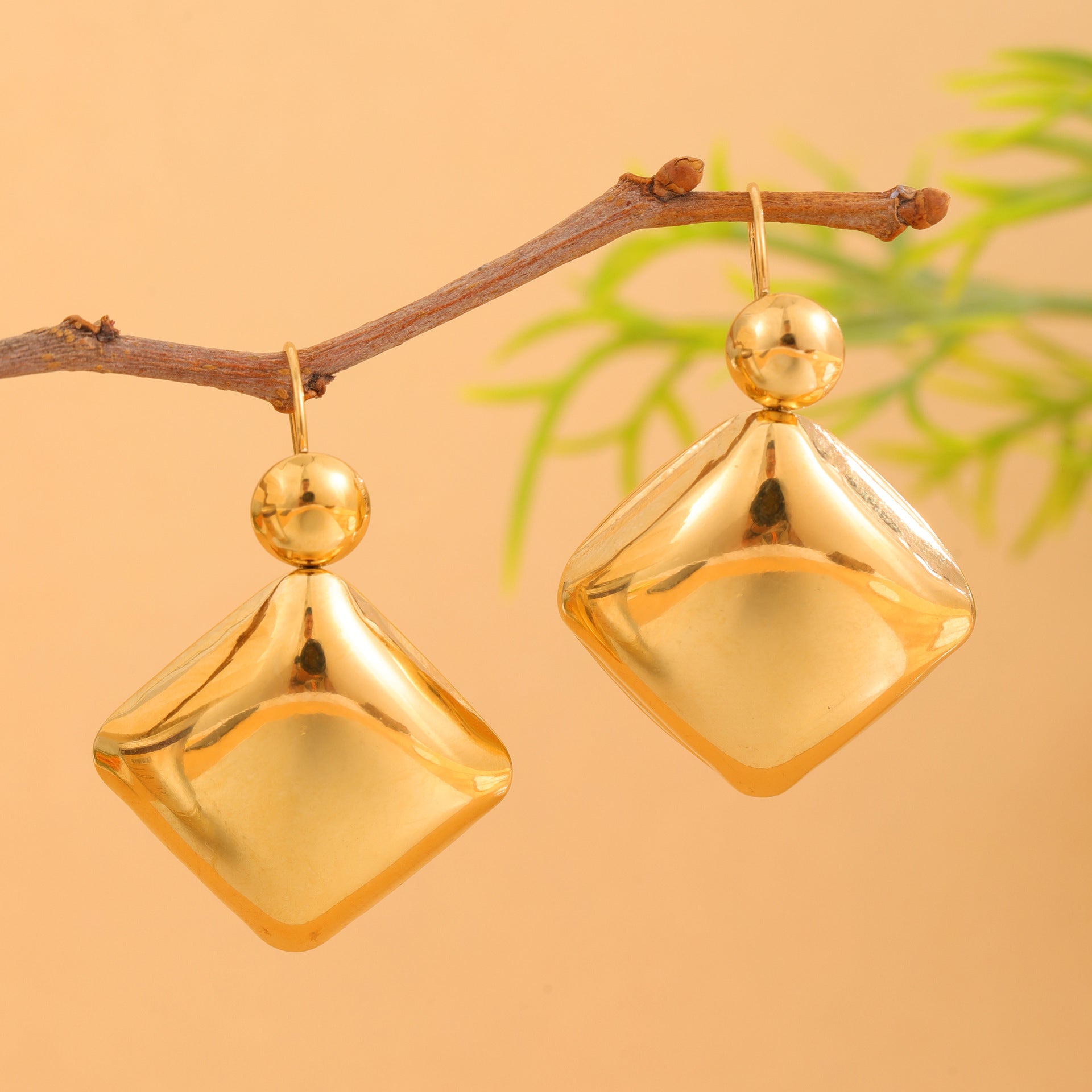 Wholesale stainless steel geometric  earrings