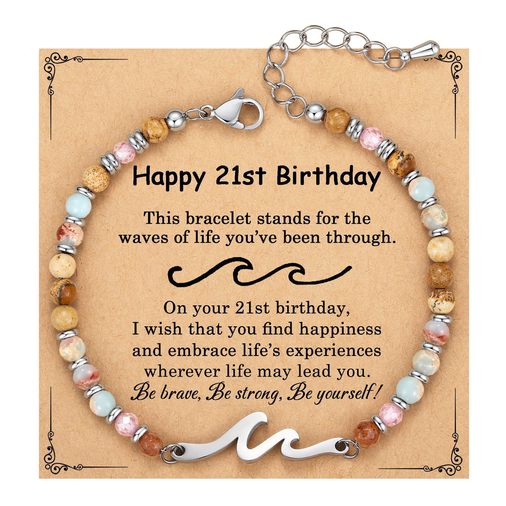 Wholesale Wave Shoushan Stone Bracelet for Everyday Wear Fashion Accessory